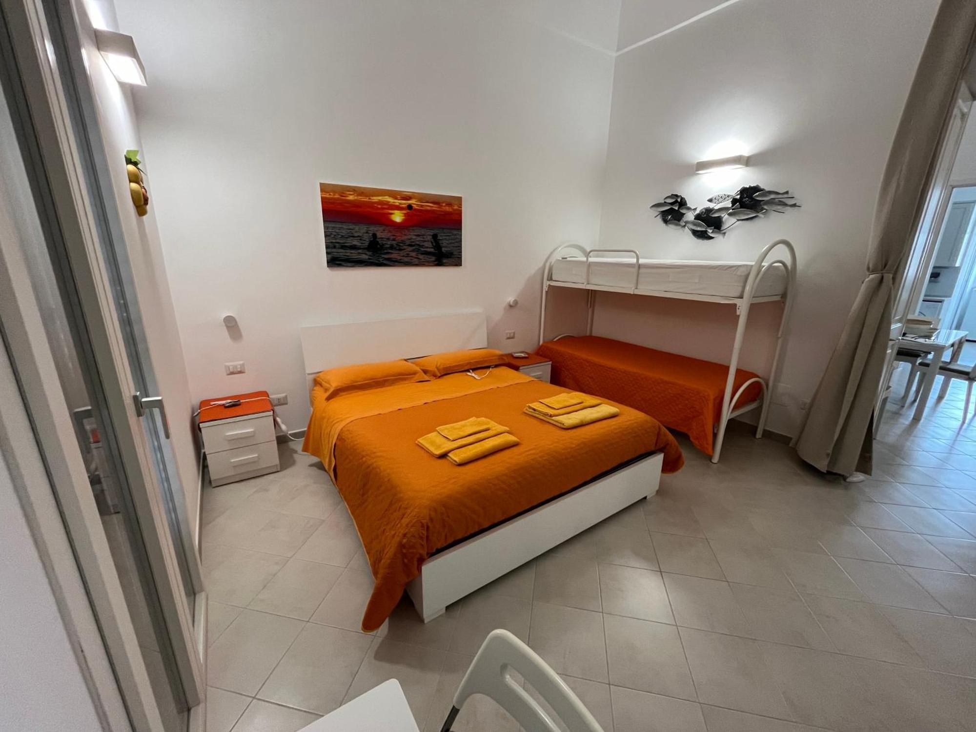 Ferienwohnung La Terrazza Sul Mare Santa Maria al Bagno Exterior foto